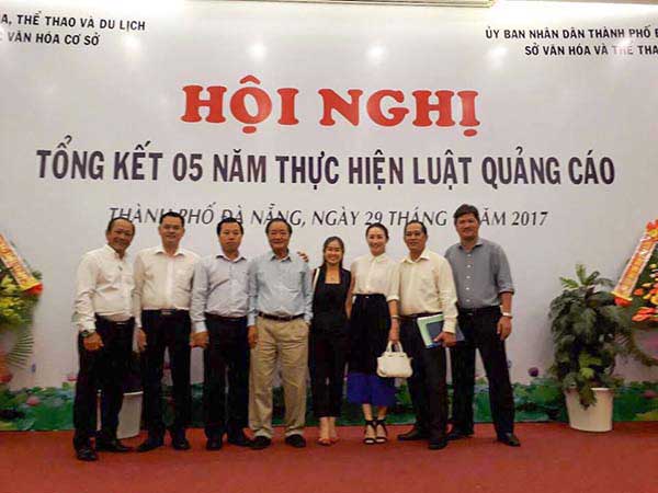 Cường Khanh tham dự Hội Nghị 5 năm thực hiện Luật Quảng Cáo