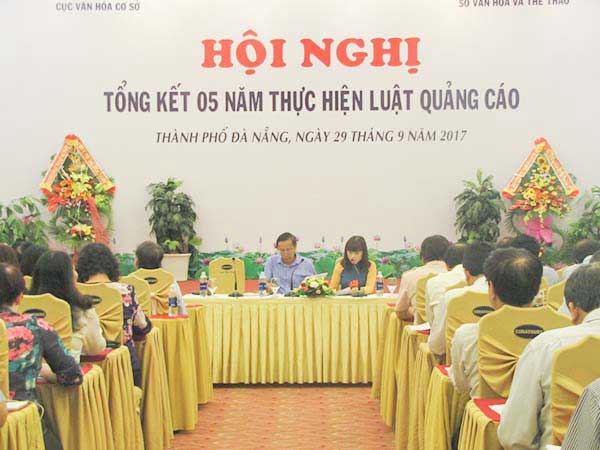 Cường Khanh tham dự Hội Nghị 5 năm thực hiện Luật Quảng Cáo