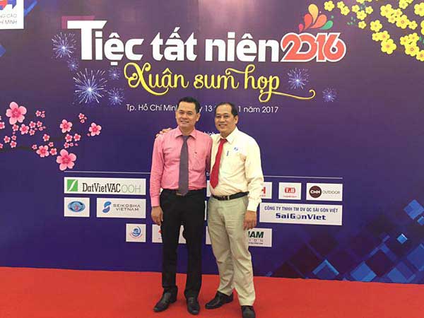 Cường Khanh tham gia khai mạc tất niên hội Quảng Cáo TP.HCM HAA