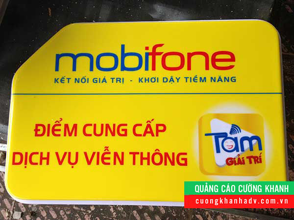 hộp đèn hút nổi