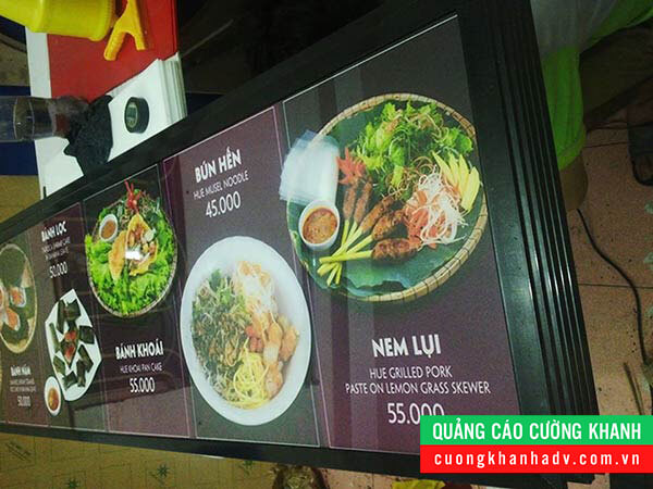hộp đèn siêu mỏng