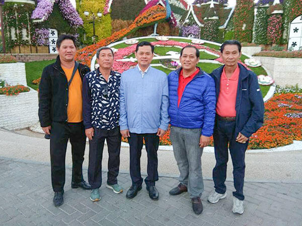cường khanh tại triển lãm sgi dubai 2018