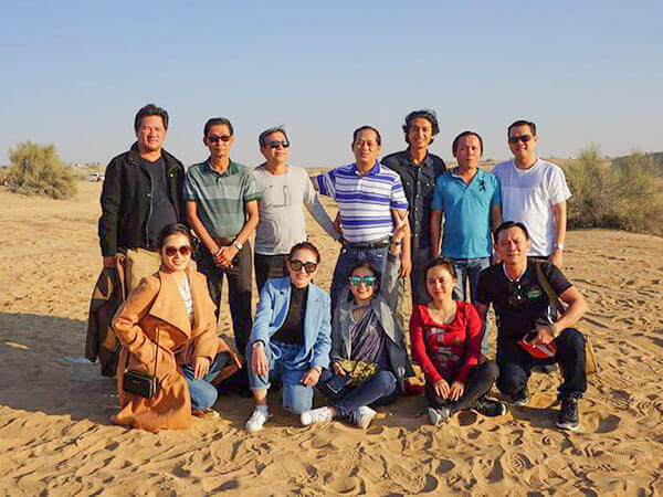 cường khanh tại triển lãm sgi dubai 2018