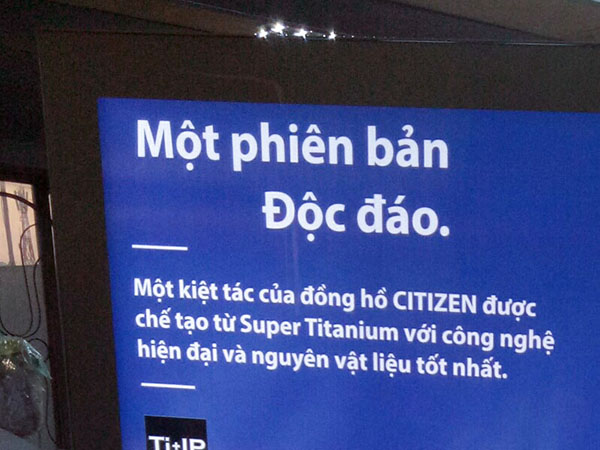 hộp đèn siêu mỏng