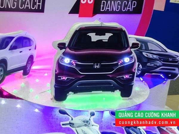 mô hình led trúng xe co.opmart