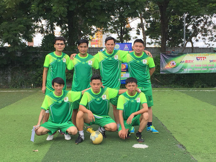 quảng cáo cường khanh tại cúp lê trần 2018