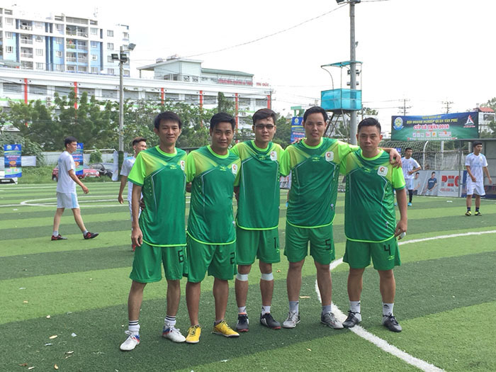 quảng cáo cường khanh tại cúp lê trần 2018