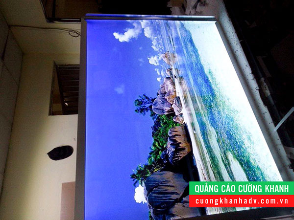 hộp đèn siêu mỏng nắp bật