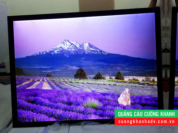 hộp đèn siêu mỏng nắp hít