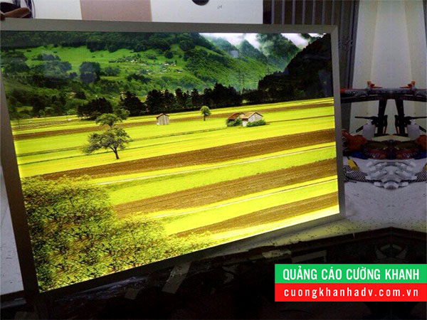 hộp đèn siêu mỏng nắp bật