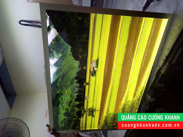 hộp đèn siêu mỏng nắp bật