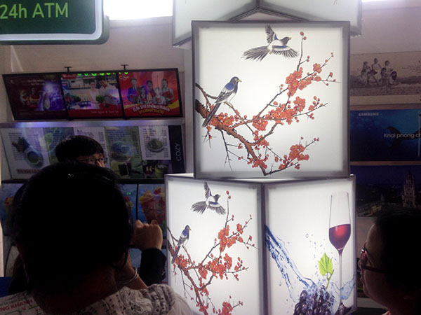 quảng cáo cường khanh tại triển lãm vietad 2018