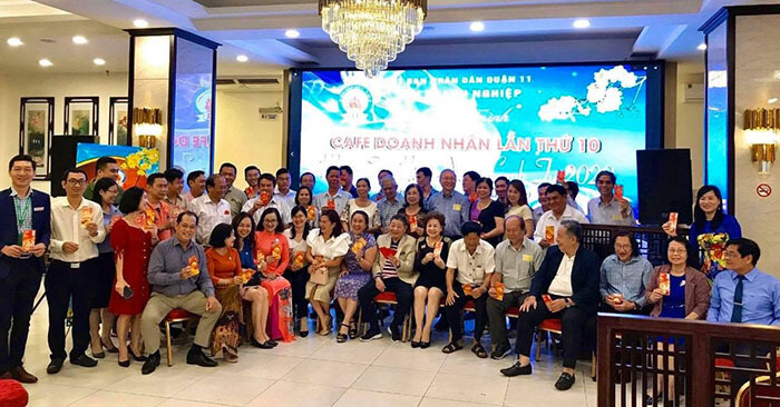 cafe doanh nhân hội doanh nghiệp quận 11 lần 10