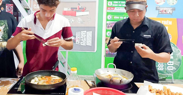 hội thi nấu ăn chào mừng ngày 8 3