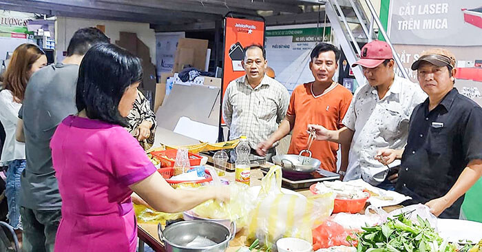 hội thi nấu ăn chào mừng ngày 8 3