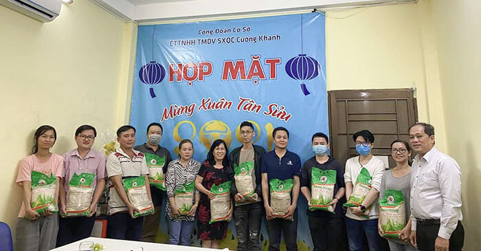 công đoàn họp mặt mừng xuân tân sửu 2021