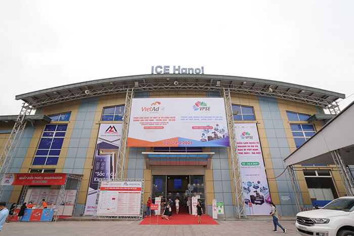 triễn lãm quốc tế VietAd và VPSE 2021 tại Hà Nội
