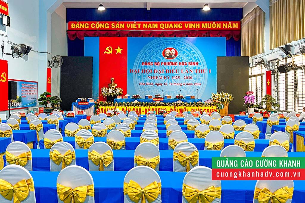 In ấn thi công Công trình Đại hội đại biểu