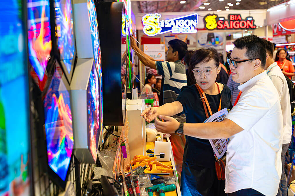 Cường Khanh tại Triển lãm quốc tế Vietad 2025