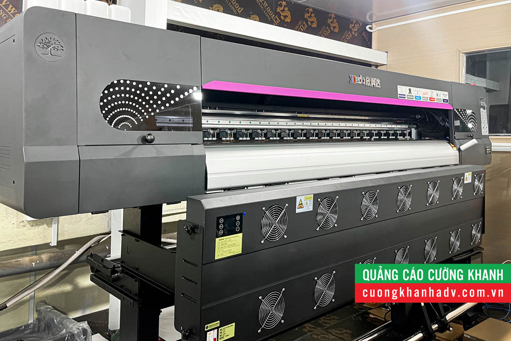 Hình ảnh máy in XHEDA tại xưởng Cường Khanh