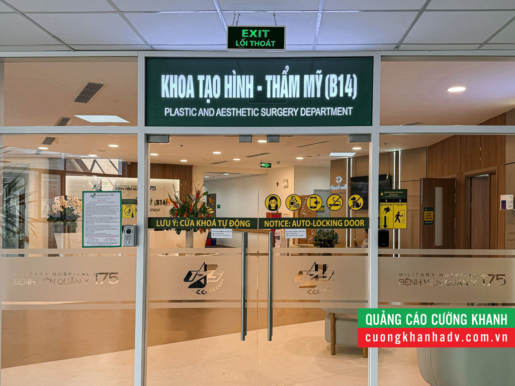 Hộp đèn Khoa Phẫu thuật Tim mạch A2.b