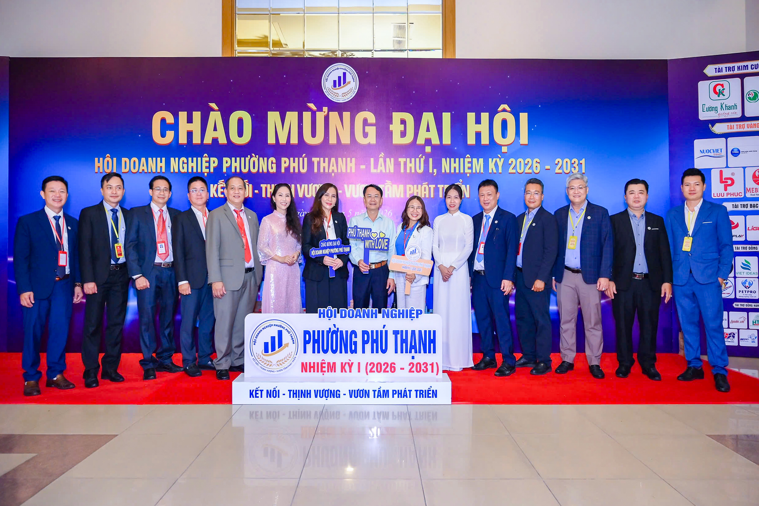 Nhà tài trợ kim cương đại hội hội doanh nghiệp Phú Thạnh